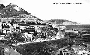 Oran - Route du Port - Santa-Cruz